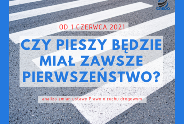 Pieszy na przejściu zawsze będzie miał pierwszeństwo?!