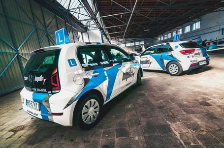 Zdaj prawo jazdy na super zwinnym Volkswagenie UP'ie! Zdobądź przewagę i #zdajzapierwszym